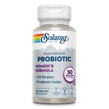 SOLARAY Mycrobiome Probiotic Women’s Formula, 24 Strains Plus Prebiotic Inulin SOLARAY buy supplements canada
