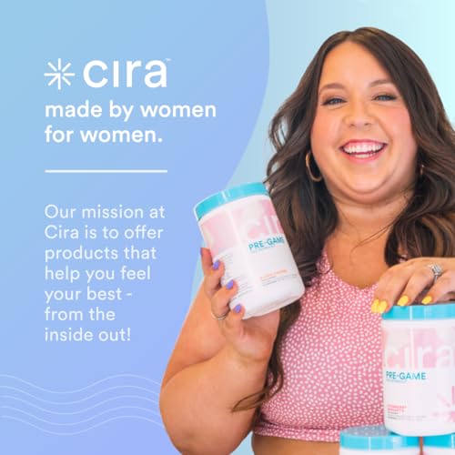 Cira Pre-Game Pre Workout Powder for Women - Preworkout Energy Supplement for Nitric Cira buy supplements canada