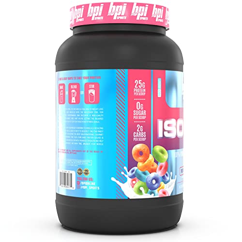 BPI Sports ISO HD – 100% Whey Protein Isolate Powder – Muscle Growth, Recovery BPI Sports buy supplements canada