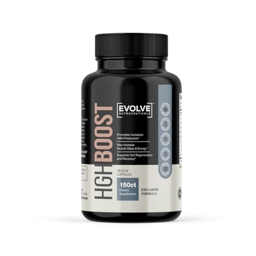 Evolve Nutraceuticals HGH Booster (150 Count) Anti-Aging, Increase Stamina and Energy Evolve Nutraceuticals buy supplements canada