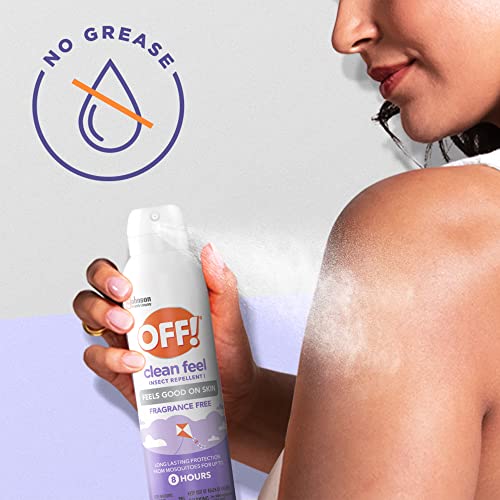OFF! Clean Feel Insect Repellent Aerosol with 20% Picaridin, Bug Spray OFF! buy supplements canada