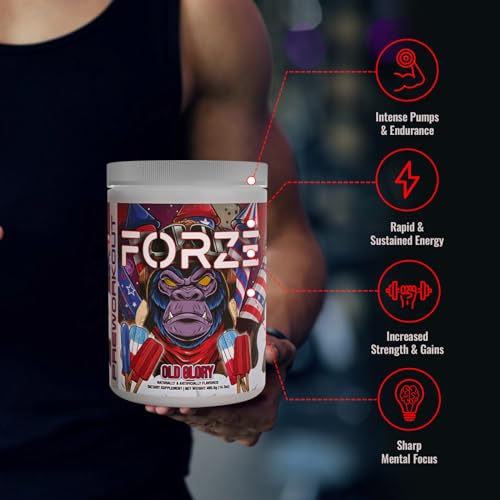 Forze Pre Workout Powder, Beta Alanine, L-Taurine & Dual-Source Caffeine for Sustained Forze buy supplements canada