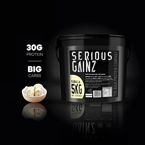 The Bulk Protein Company, SERIOUS GAINZ - Whey Protein Powder - Weight Gain, Mass Gainer The Bulk Protein Company buy supplements canada
