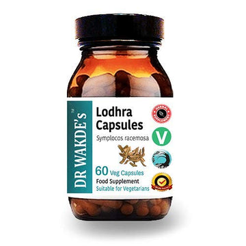 DR WAKDE's Organic Lodhra Capsules (Symplocos racemosa) I 100% Natural Herbal Supplement I 60 Veggie Capsules DR WAKDE's buy supplements canada