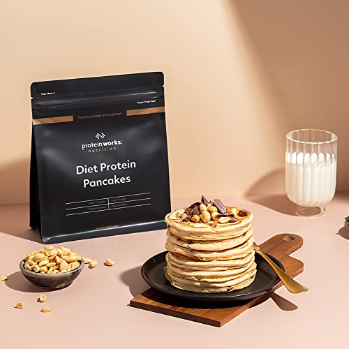 Protein Works - Diet Protein Pancake Mix | 135 Calories Per Serving | Low Sugar Protein Pancake Mix Protein Works buy supplements canada