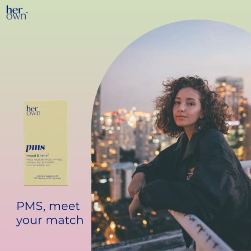her own PMS, Supports PMS Symptoms, Promotes Positive Mood, Natural Hormone Balance her own buy supplements canada