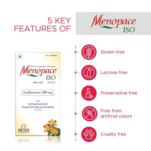 30 Tablets with Isoflavones, Amino acids & Essential Vitamins to Support Menopause Symptoms My Store buy supplements canada