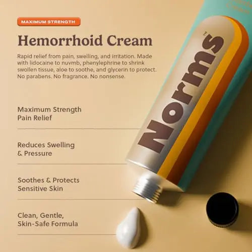 Norms The Full Hemorrhoid Treatment Bundle Medicated Wipes, Touch-Free Spray, and 5% Lidocaine Cream to Relieve Painful Itching, Burning & Swelling – Complete Hemorrhoid Care System Norms buy supplements canada