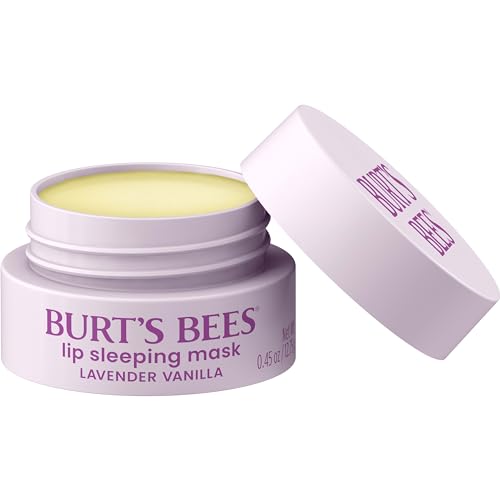 Burt’s Bees Lavender Vanilla Lip Sleeping Mask, With Hyaluronic Acid and Squalane Moisturizer To Instantly Hydrate Lips, Overnight Mask and Treatment, 0.45 oz. Burt's Bees buy supplements canada