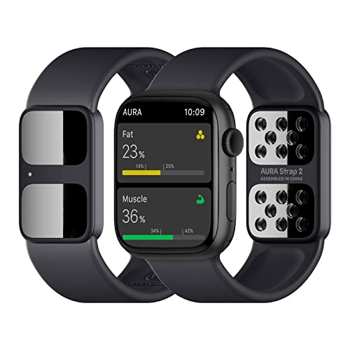 AURA Strap 2 Compatible w Apple Watch – for Body Fat, BMI & Weight Loss - Body Composion AURA Strap buy supplements canada