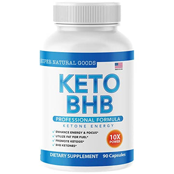 Keto BHB with Apple Cider Vinegar - Reach Ketosis Faster, Boost Energy, Suppress Craving Super Natural Goods buy supplements canada