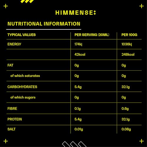 Hydrolysed Marine Liquid Collagen - 6000mg Type 1 Collagen Peptides enriched with 7 Vitamins Himmense buy supplements canada
