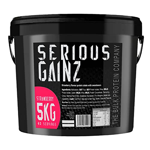 The Bulk Protein Company, SERIOUS GAINZ - Whey Protein Powder - Weight Gain, Mass Gainer The Bulk Protein Company buy supplements canada