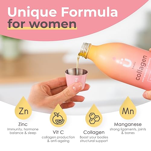 Collagen Supplements for Women, Highest-Dose 12000mg Liquid Collagen Peptides, Bovine Collagen Healu buy supplements canada