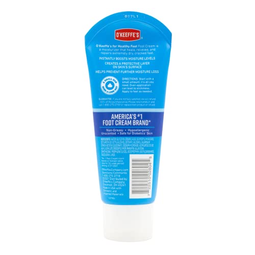 O'Keeffe's for Healthy Feet Foot Cream, Guaranteed Relief for Extremely Dry, Cracked Feet O'Keeffe's buy supplements canada