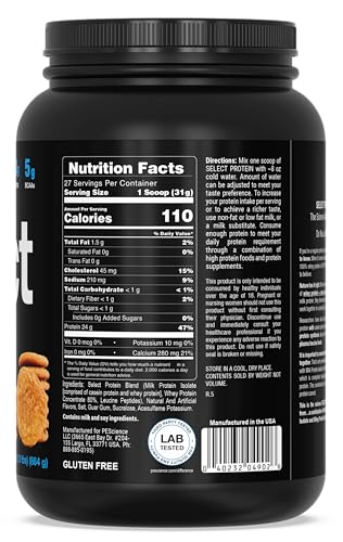 PEScience Select Low Carb Protein Powder, Snickerdoodle, 27 Serving, Keto Friendly PEScience buy supplements canada