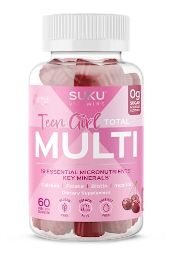 SUKU Vitamins Teen Girl Gummies – Sugar Free Vegetarian Gummy Vitamins Supplement SUKU Vitamins buy supplements canada
