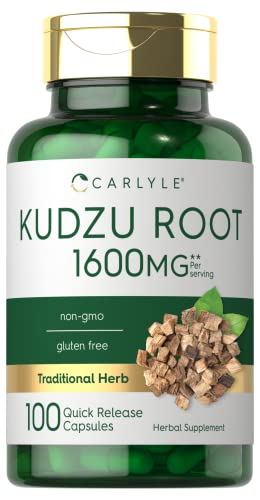 Carlyle Kudzu Root | 100 Extract Capsules | Non-GMO and Gluten Free Formula Carlyle buy supplements canada