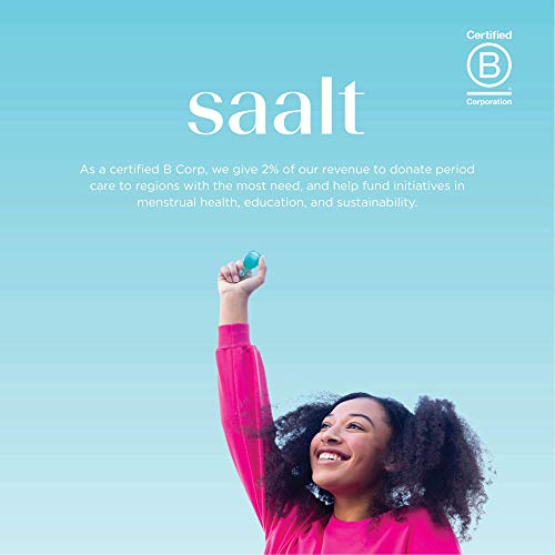 Saalt Teen Menstrual Cup - Best Sensitive Reusable Cup - Wear for 12 Hours - Tampon and Pad Alternative saalt buy supplements canada