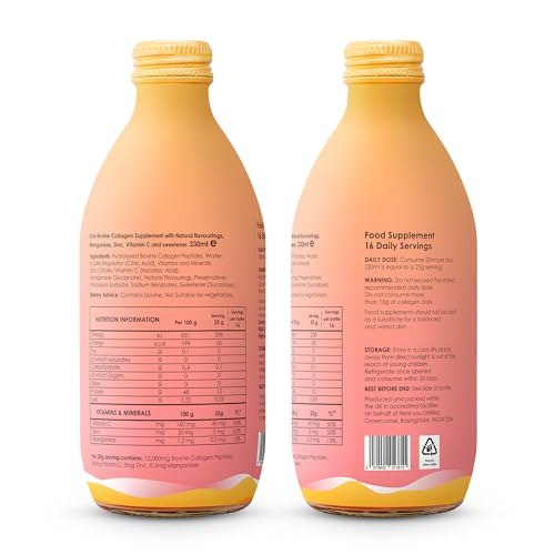 Collagen Supplements for Women, Highest-Dose 12000mg Liquid Collagen Peptides, Bovine Collagen Healu buy supplements canada