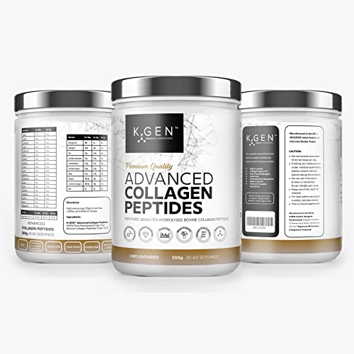 K-GEN Bovine Collagen Powder with Premium Quality Ingredients – Pure Hydrolysed Grass-Fed Bovine Collagen K GEN ketogenic enhancement buy supplements canada