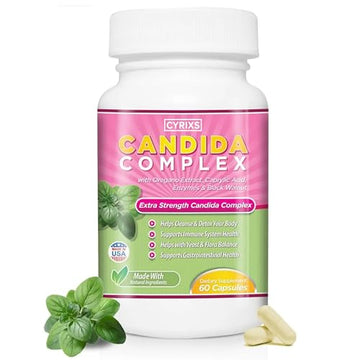 Cyrixs Health Candida Complex | Boost Your Immune System | All Natural Gut Cleanse with Herbs, Antifungals Cyrixs Health buy supplements canada