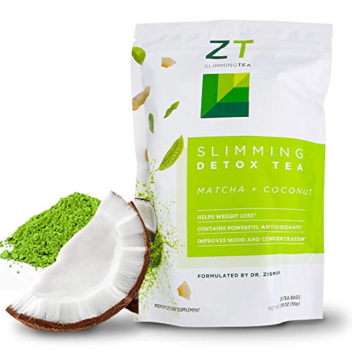 Dr. Zisman ZT Slimming - Matcha-Coconut Detox Blend, Weight Loss Tea with Antioxidant Effects Dr. Zisman ZT Slimming Tea buy supplements canada