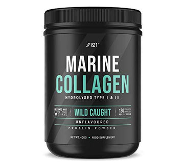 Marine Collagen Powder Supplement - 400g - Wild-Caught Canadian Marine Collagen - Unflavoured - Types 1 & 3 Hydrolysed Collagen ALPHA01 buy supplements canada