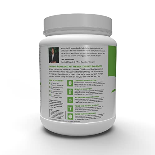 Lean1 Strawberry, 15 Serving tub, Fat Burning Meal Replacement by Nutrition53 N53 buy supplements canada