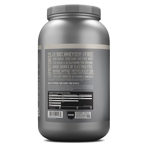 Isopure Protein Powder, Zero Carb Whey Isolate with Vitamin C & Zinc for Immune Support Isopure buy supplements canada