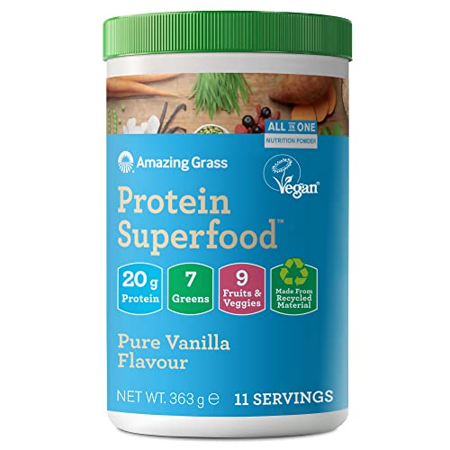 Amazing Grass Protein Superfood, Organic Vegan Protein Powder with Fruit and Vegetables Amazing Grass buy supplements canada