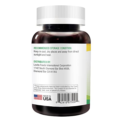 Lovita High-Potency Green Coffee Extract: 1600mg Equivalent, 50% Chlorogenic Acid Lovita buy supplements canada