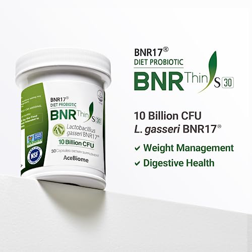 AceBiome BNRThin S30, Lactobacillus Gasseri BNR17, 10 Billion CFU Guaranteed AceBiome buy supplements canada