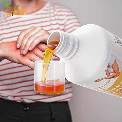 Hydrolyzed Liquid Collagen Food Supplement | Support for Joints, Skin, Muscles, Hair, &Nail Growth Ved buy supplements canada