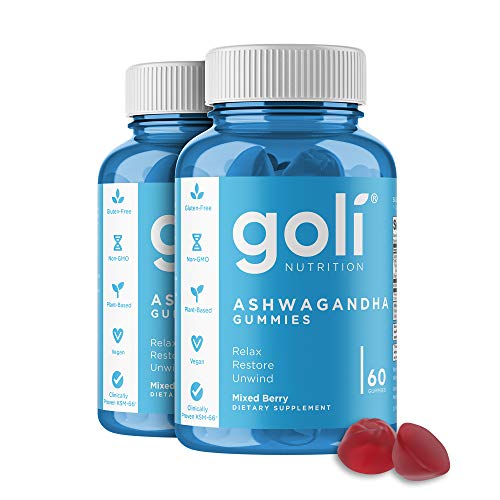Goli Ashwagandha & Vitamin D Gummy 120 Count - Relax. Restore. Unwind Goli buy supplements canada