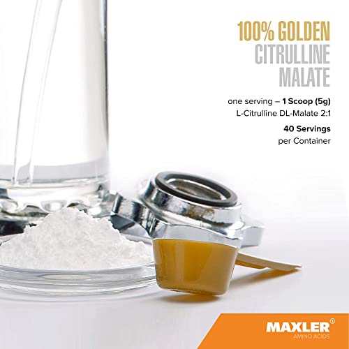 Maxler 100% Golden Citrulline Malate Powder - Vegan L-Citrulline DL-Malate 2:1 Amino Acid Maxler buy supplements canada