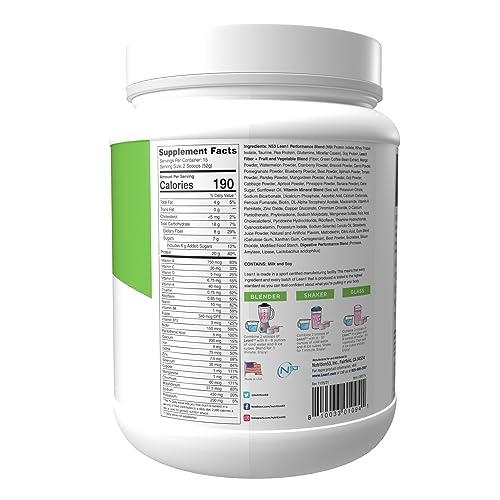 Lean1 Strawberry, 15 Serving tub, Fat Burning Meal Replacement by Nutrition53 N53 buy supplements canada