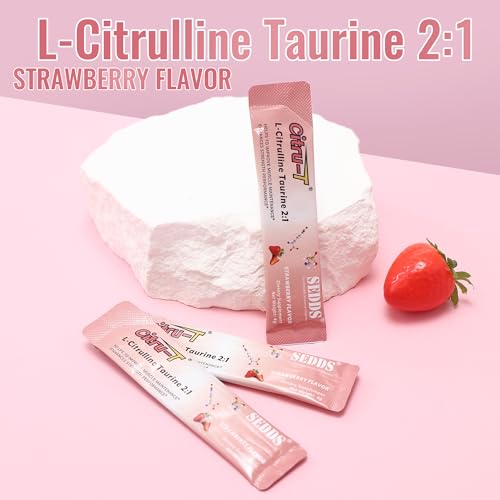 SEDDS L-Citrulline Taurine 2:1, Strawberry-Flavored L Citrulline Powder Citrulline Supplements SEDDS buy supplements canada