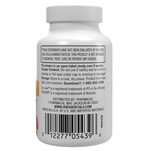 vH essentials Urinary Health & Bladder Control, Cranberry Extract, Prebiotics and Probiotics vH essentials buy supplements canada