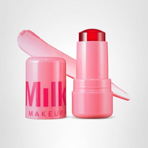 Milk Makeup Cooling Water Jelly Tint – Long-Lasting Sheer Lip + Cheek Stain with Firming Vegan Collagen + Hydrating Aloe – Transfer Proof, Buildable Lip Tint + Blush – Chill (Red), 0.17 oz Milk Makeup buy supplements canada