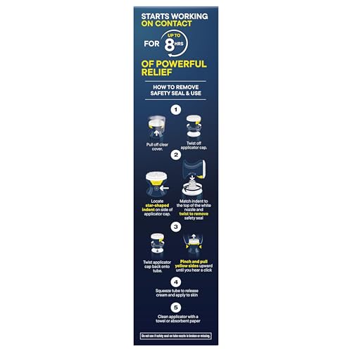 Advil Targeted Relief Pain Relieving Cream with Massage Applicator, Up to 8 Hours of Powerful Relief of Minor Arthritis Pain, Joint Pain, Lower Back Pain and Muscle Pain, 2.5 oz Advil buy supplements canada
