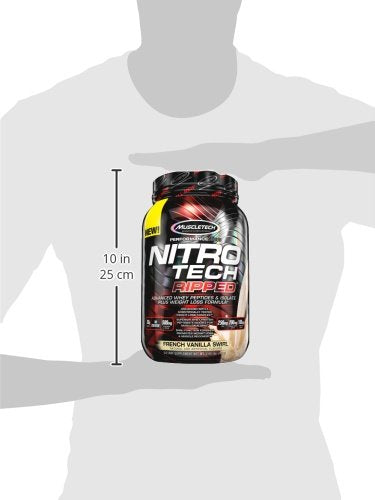 Protein Powder for Weight Loss - MuscleTech Nitro-Tech Ripped - Whey Protein Powder MuscleTech buy supplements canada