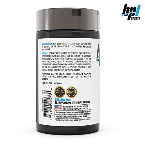 BPI Sports Nite burn – Nighttime Fat Burner & Sleep Support – Keto-Friendly – Weight Loss BPI Sports buy supplements canada