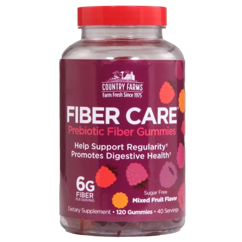 Country Farms Fiber Care Prebiotic Gummies, 6g of Fiber Per Serving, FOS from Beets Country Farms buy supplements canada