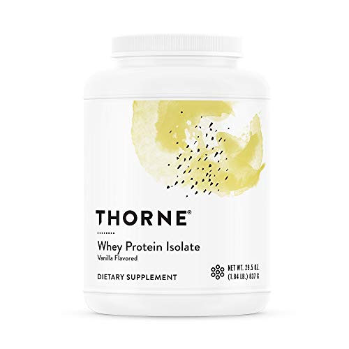 THORNE Whey Protein Isolate - 21 Grams of Easy-to-Digest Whey Protein Powder - NSF THORNE buy supplements canada