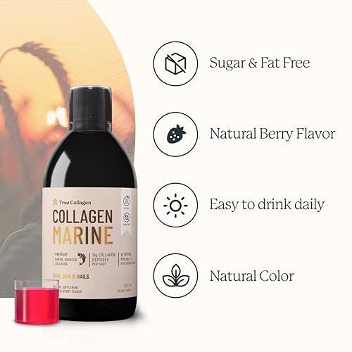 True Collagen - Premium 11000mg Collagen Marine I Pure Hydrolyzed Collagen (Type I & III) True Collagen buy supplements canada