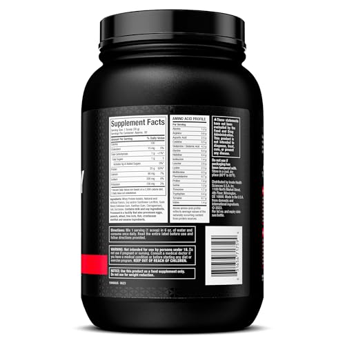 MuscleTech | IsoWhey | Whey Protein Isolate Powder| Muscle Builder for Men & Women MuscleTech buy supplements canada