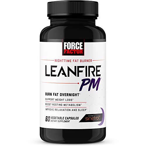 Force Factor LeanFire PM Weight Loss Pills for Women & Men, Fat Burner & Overnight Force Factor buy supplements canada