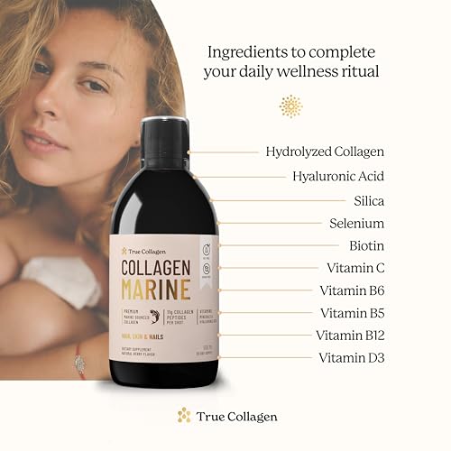 True Collagen - Premium 11000mg Collagen Marine I Pure Hydrolyzed Collagen (Type I & III) True Collagen buy supplements canada