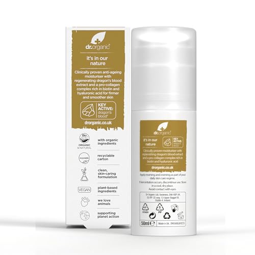 Dr Organic, Organic Pro Collagen with Dragons Blood, Natural, Vegan, Cruelty Free, Paraben & SLS Free, 50ml DR ORGANIC buy supplements canada